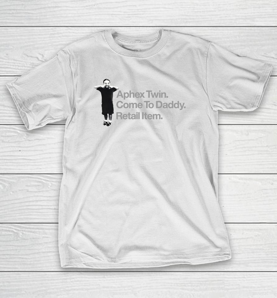 Aphex Twin Come To Daddy Retail Item T-Shirt