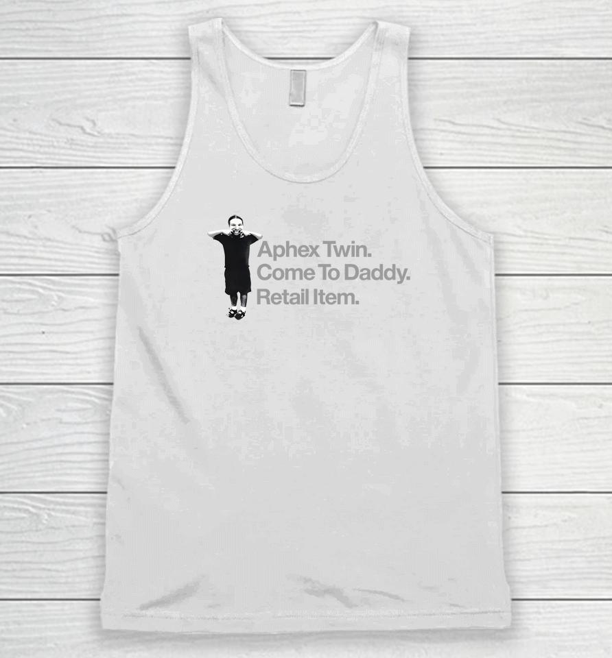 Aphex Twin Come To Daddy Retail Item Unisex Tank Top
