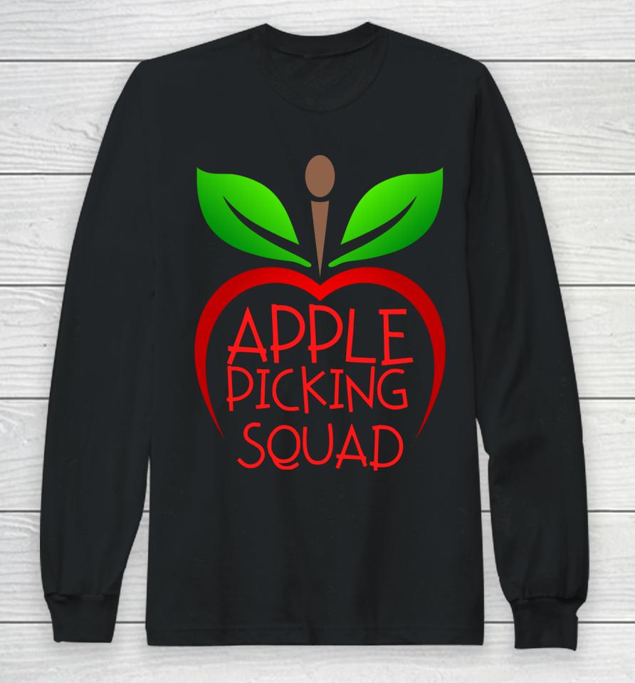Apple Picking Squad Long Sleeve T-Shirt