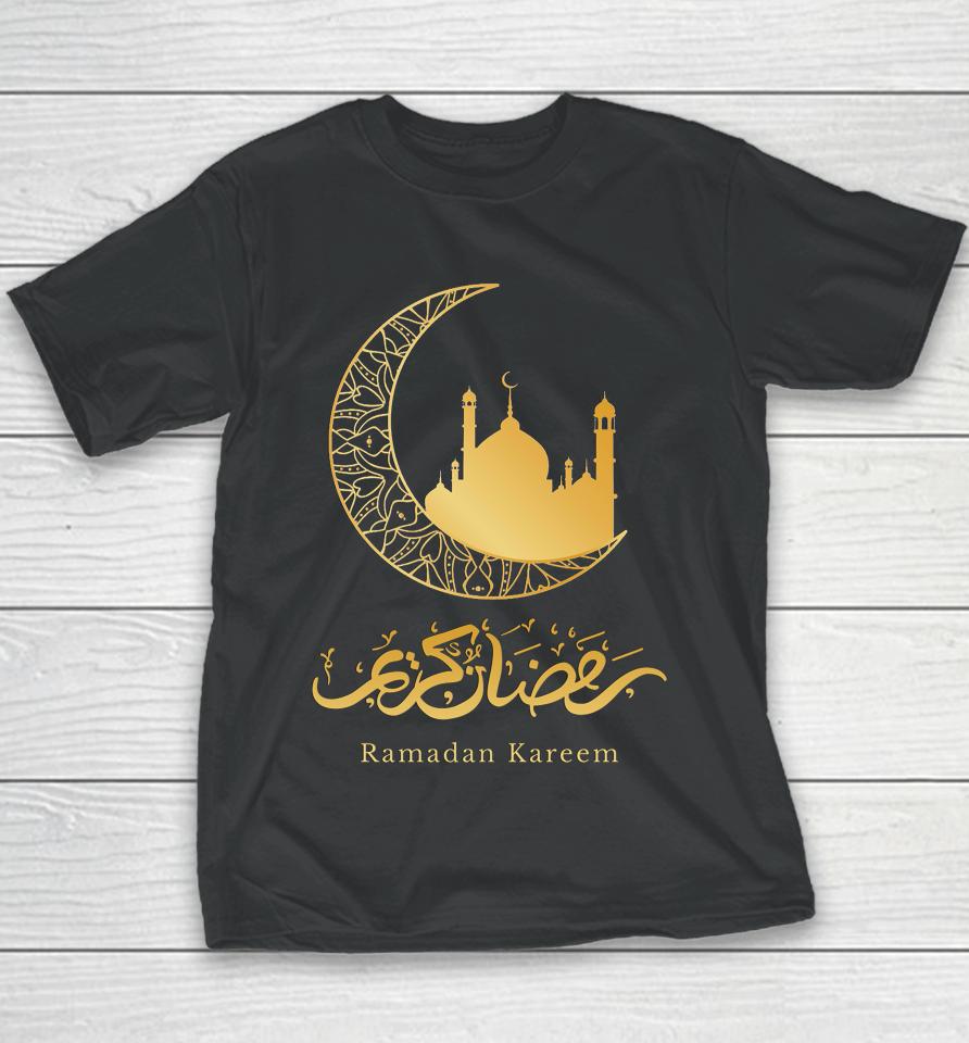 Arabic Ramadan Kareem Decoration Islamic Celebration Youth T-Shirt