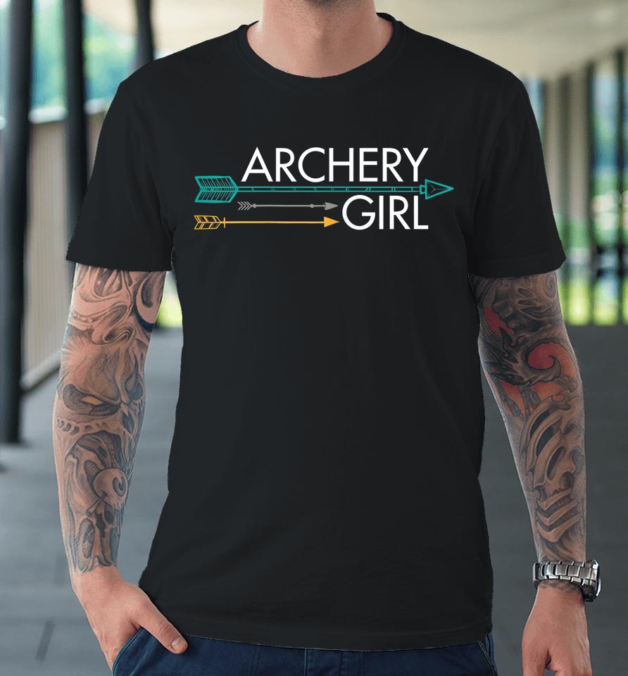 Archery Girl Premium T-Shirt
