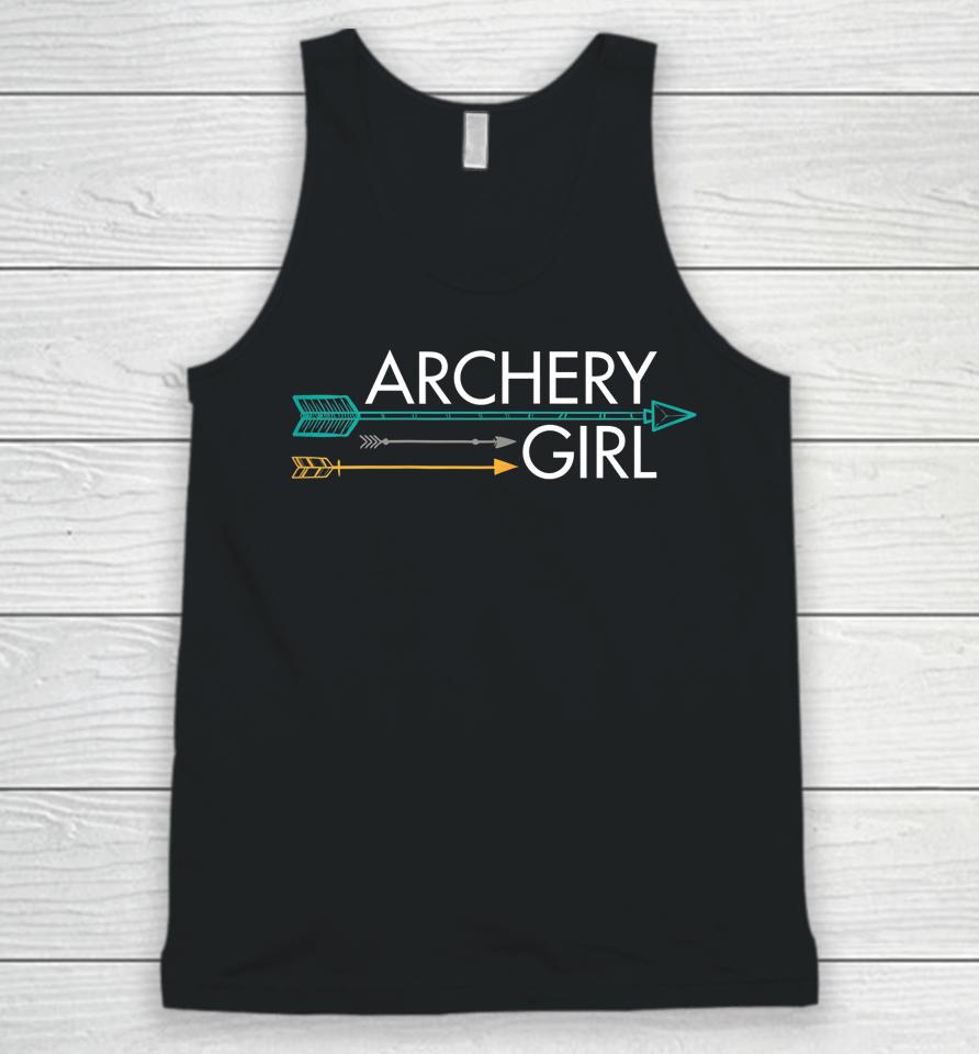 Archery Girl Unisex Tank Top