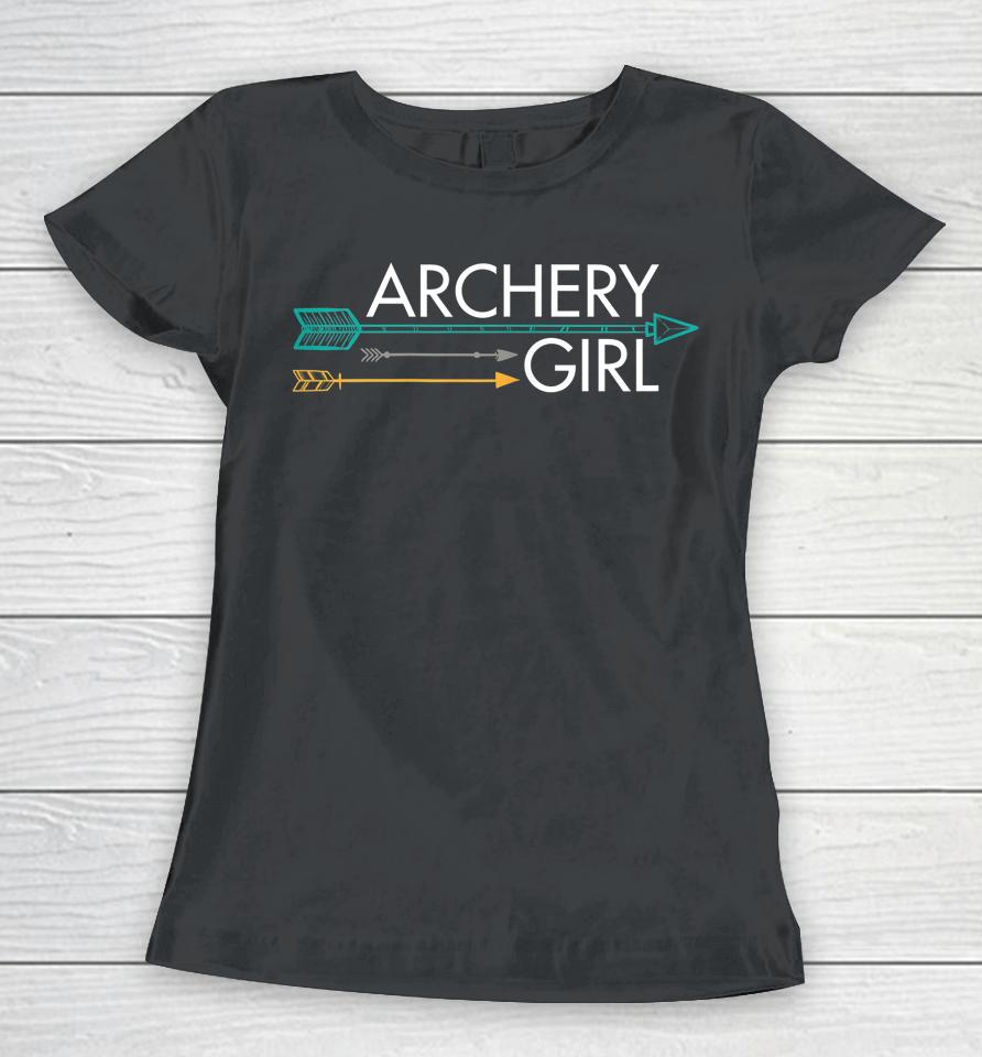 Archery Girl Women T-Shirt