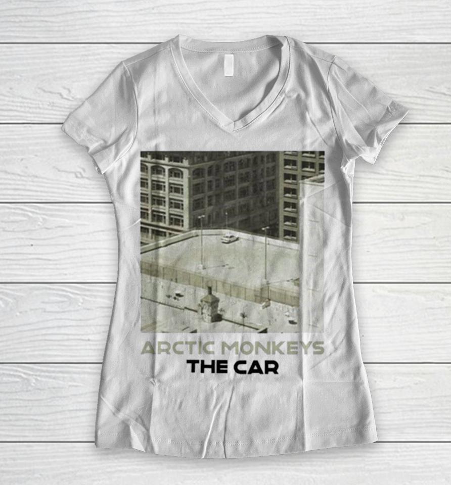 Arctic Monkeys The Car Album Photo Women V-Neck T-Shirt
