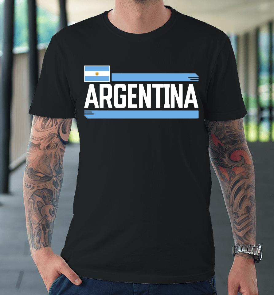 Argentina Fanatics Branded Devoted Navy Premium T-Shirt