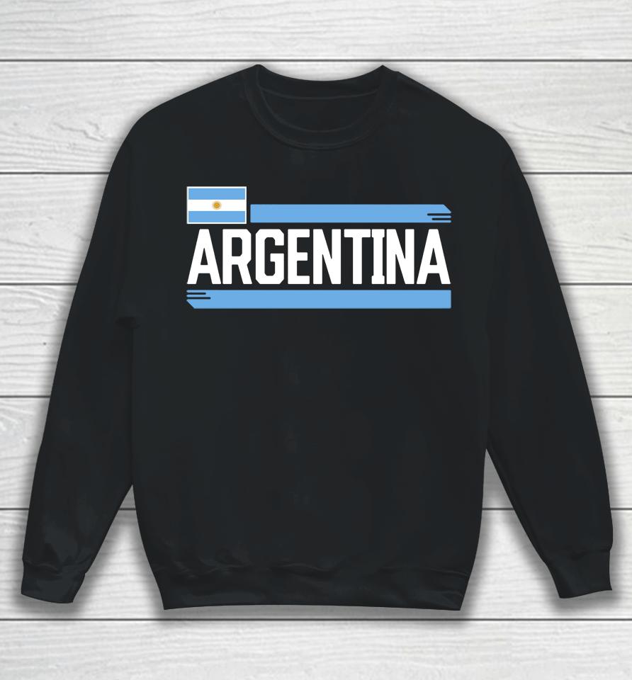 Argentina National Team Fanatics Branded Personalized Devoted Sweatshirt