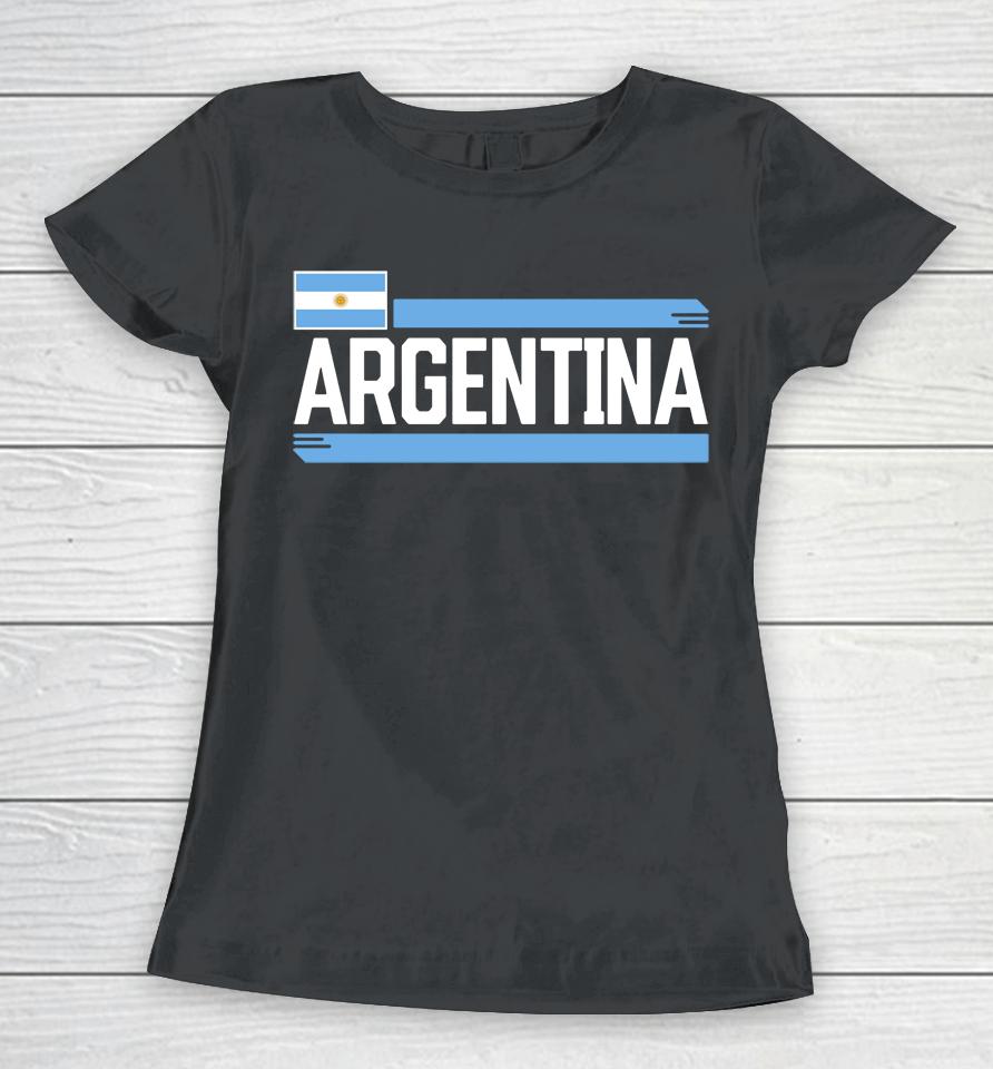 Argentina National Team Fanatics Branded Personalized Devoted Women T-Shirt