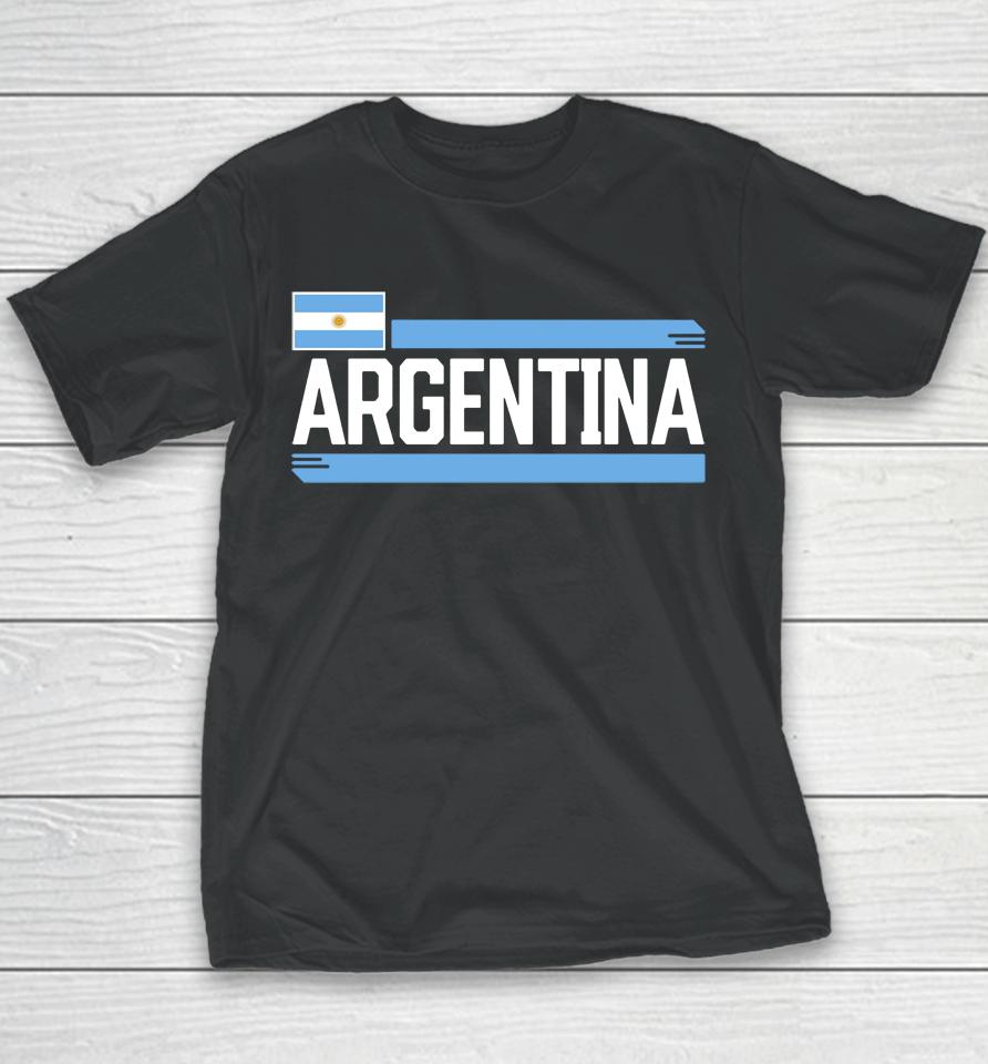 Argentina National Team Fanatics Branded Personalized Devoted Youth T-Shirt