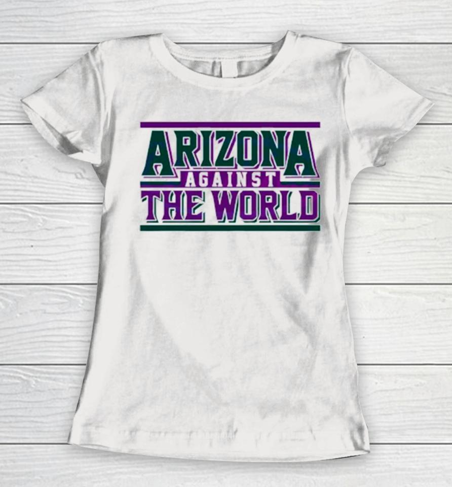 Arizona Against The World Vintage Women T-Shirt