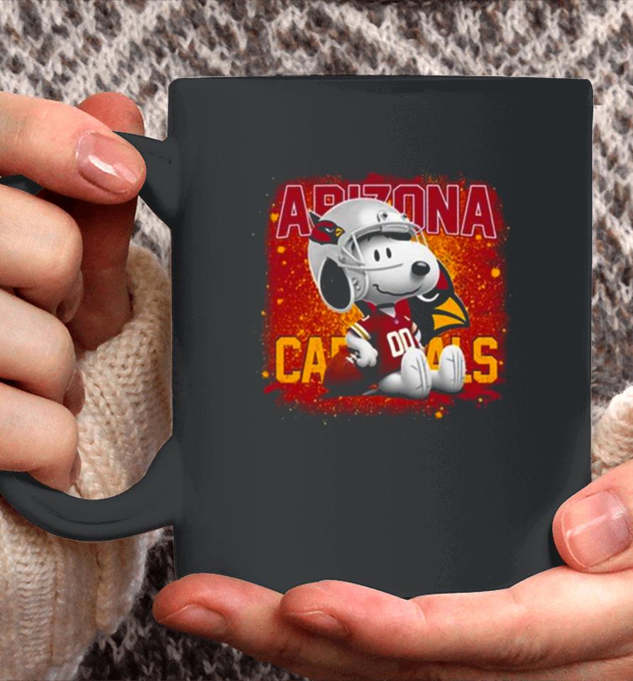 Arizona Cardinals Football Mix Snoopy Coffee Mug