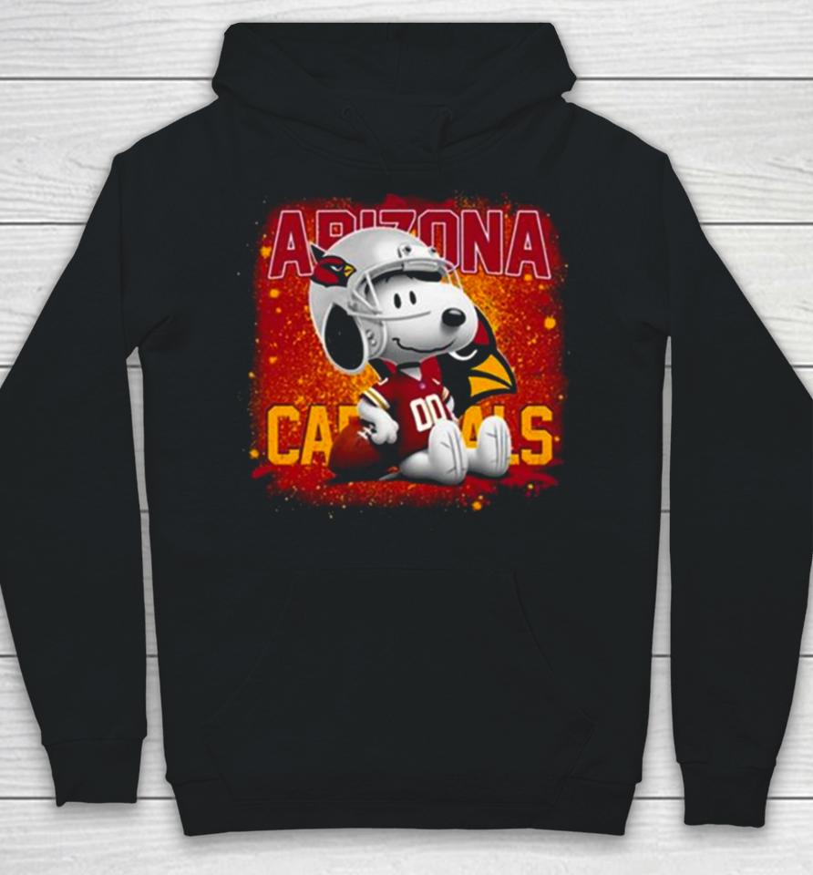 Arizona Cardinals Football Mix Snoopy Hoodie