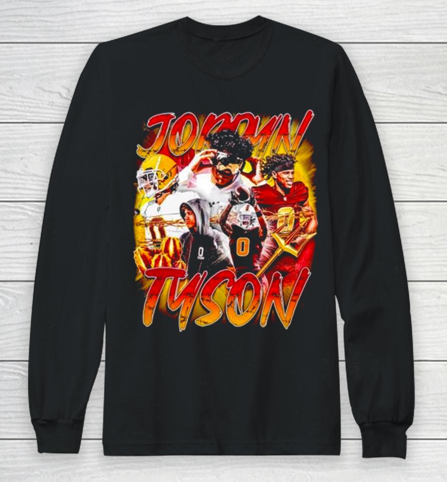 Arizona State Sun Devils Jordyn Tyson Long Sleeve T-Shirt