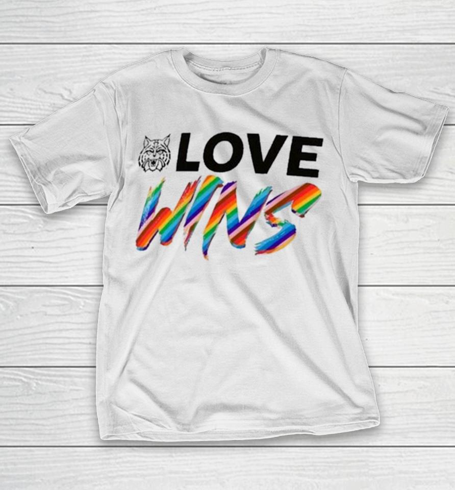 Arizona Wildcats Love Wins Pride 2024 T-Shirt