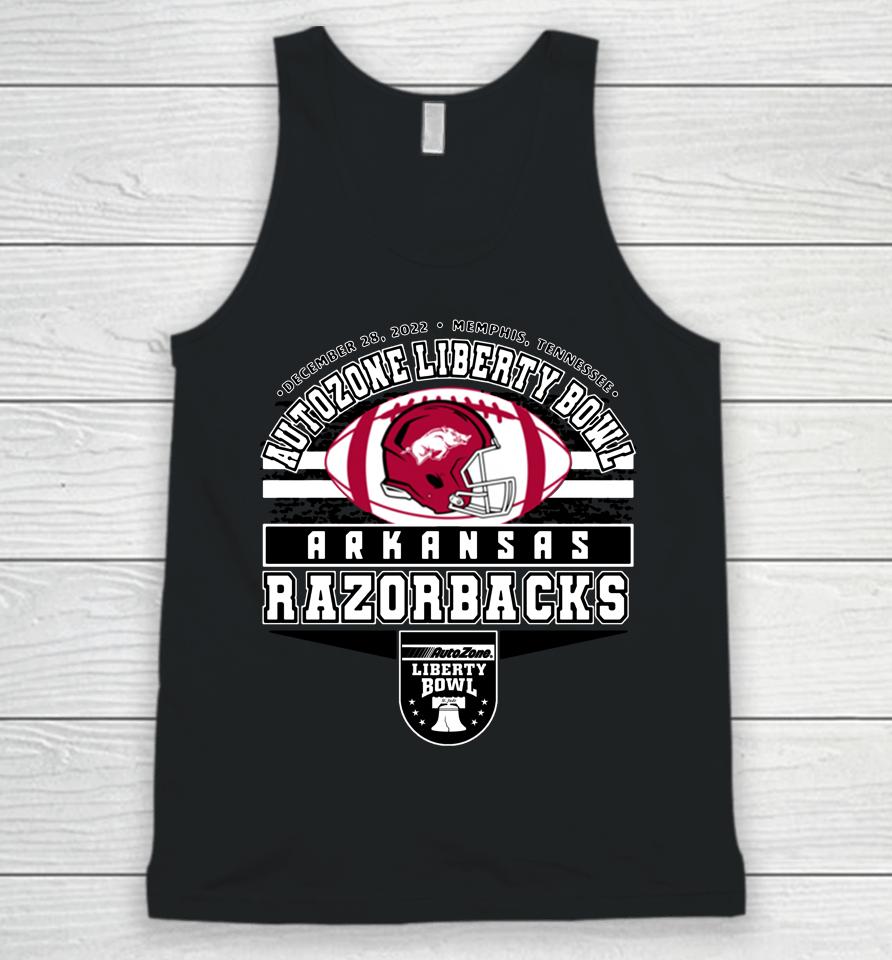 Arkansas Razorbacks 2022 Ncaa Liberty Bowl Team Unisex Tank Top
