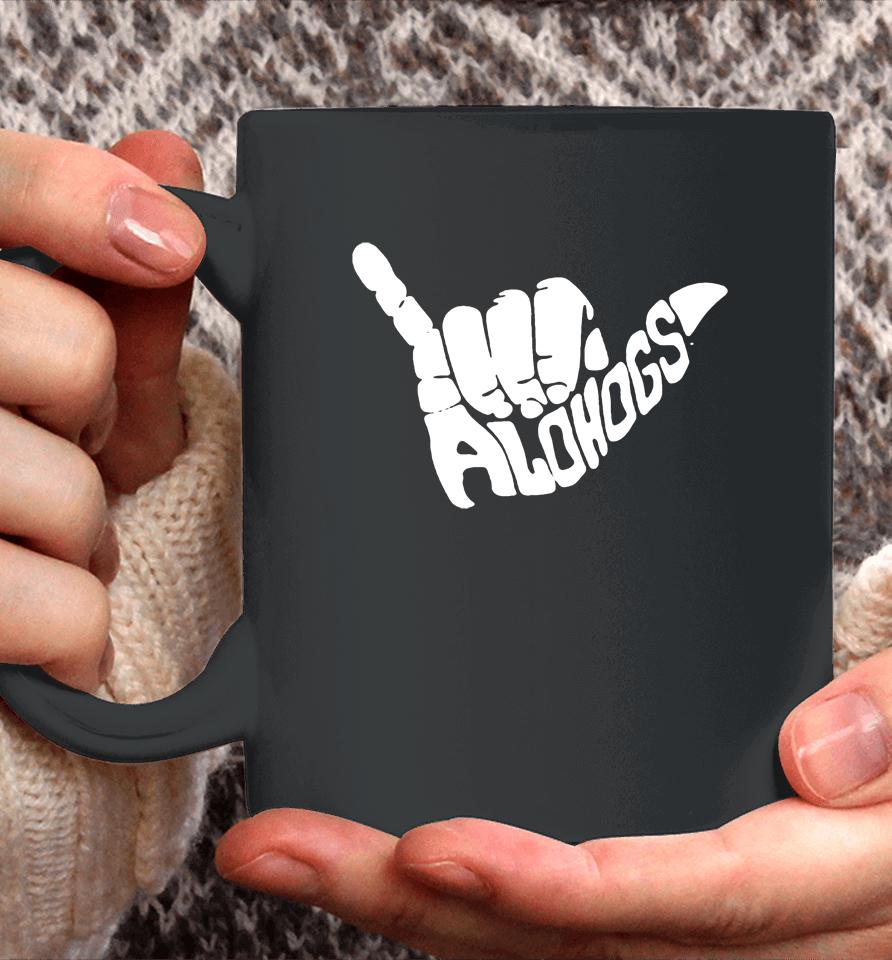 Arkansas Razorbacks Alohogs Hand Coffee Mug