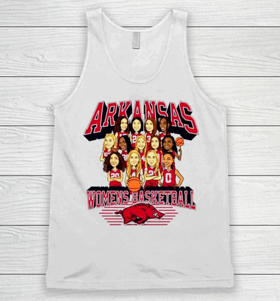 Arkansas Razorbacks Women’s Basketball Team 2023 Unisex Tank Top