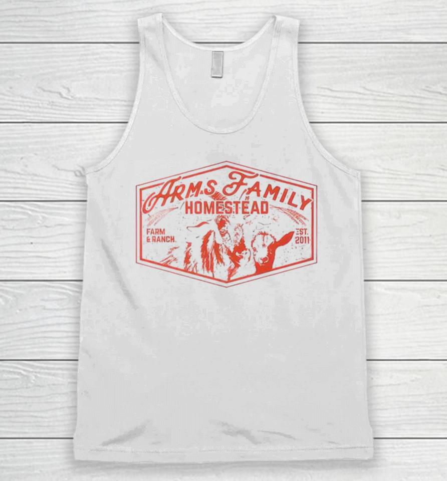 Arms Family Homestead Arms Farm And Ranch Goats Unisex Tank Top