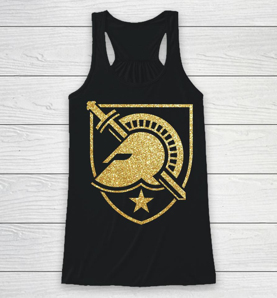 Army Black Knights 1St Armored Division Old Ironsides Rivalry Gradient Logo Two-Hit Racerback Tank