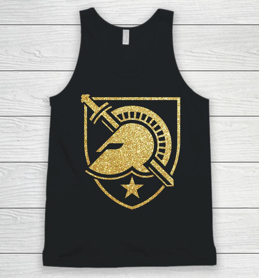 Army Black Knights 1St Armored Division Old Ironsides Rivalry Gradient Logo Two-Hit Unisex Tank Top