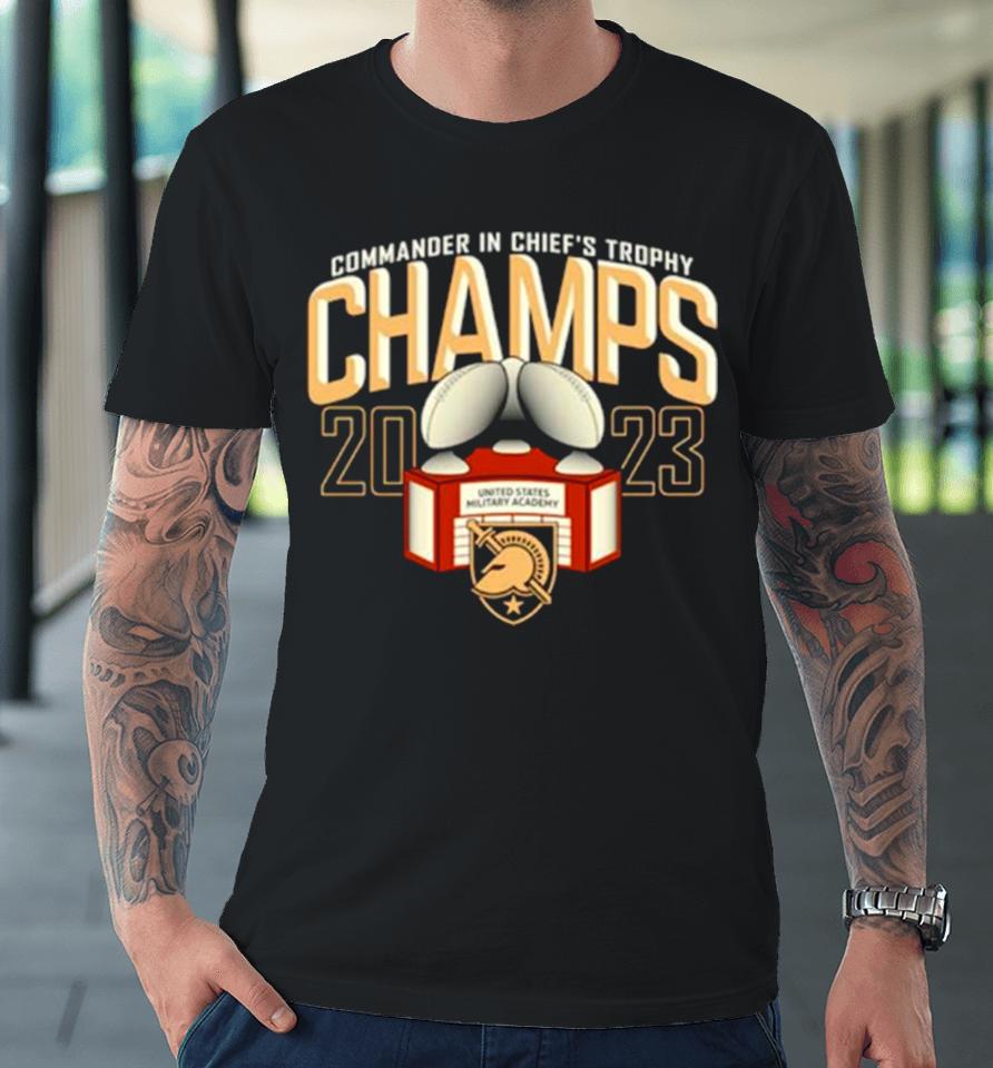 Army Black Knights 2023 Commander In Chief’s Trophy Winner Premium T-Shirt