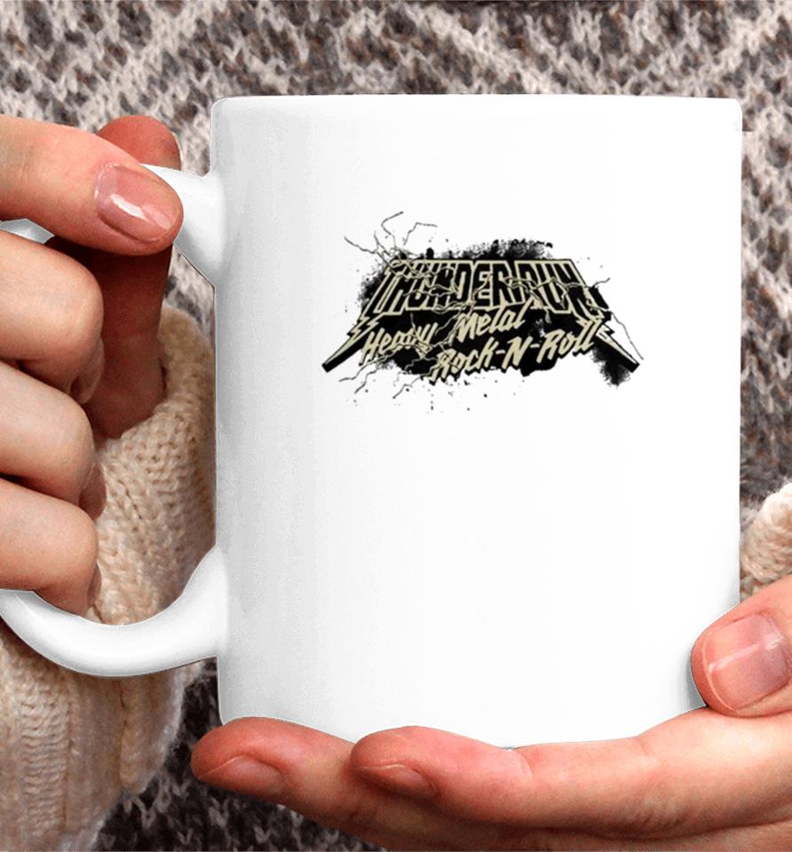 Army Black Knights 2023 Rivalry Collection Thunder Run Heavy Metal Rock N Roll Performance Coffee Mug