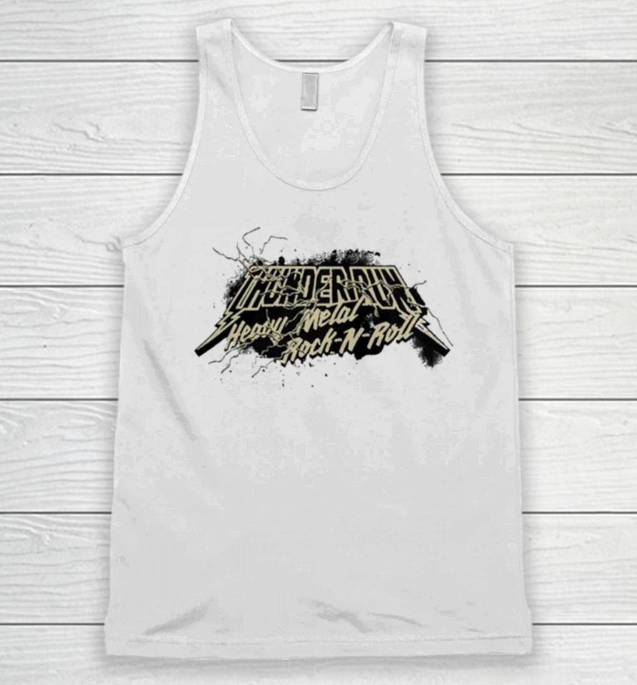 Army Black Knights 2023 Rivalry Collection Thunder Run Heavy Metal Rock N Roll Performance Unisex Tank Top