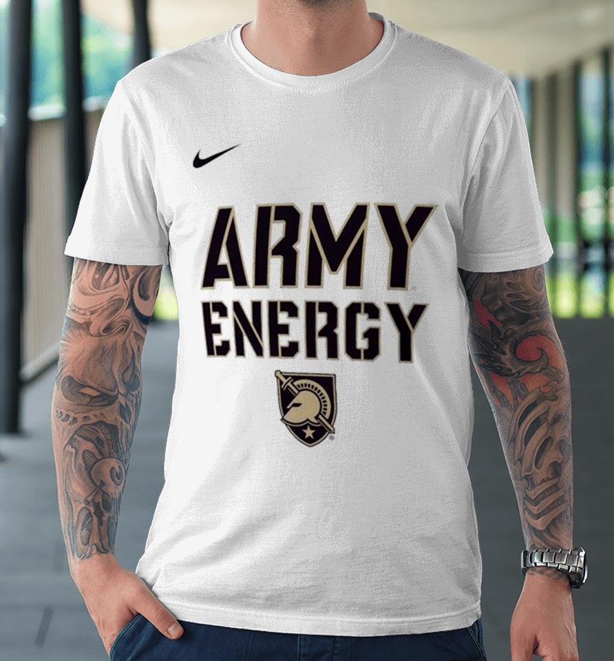 Army Black Knights 2024 On Court Bench Long Sleeve Premium T-Shirt