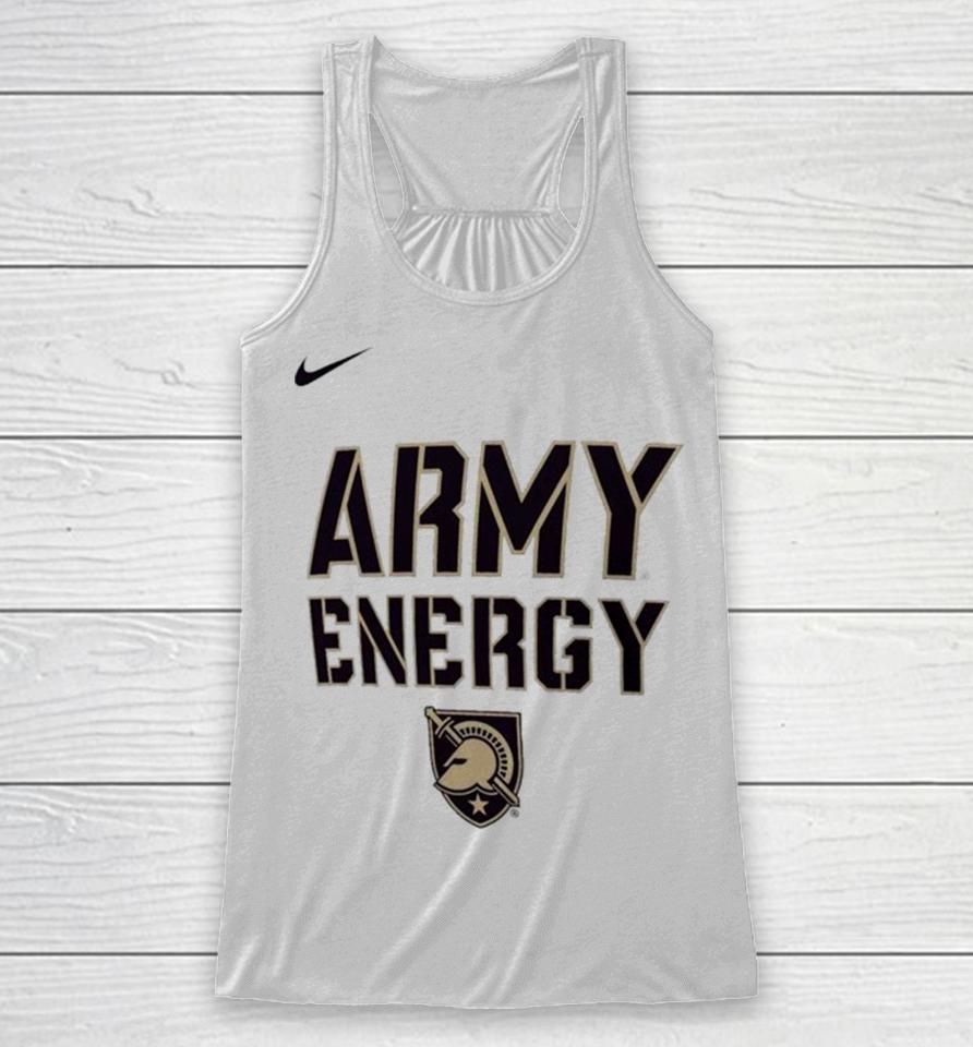 Army Black Knights 2024 On Court Bench Long Sleeve Racerback Tank