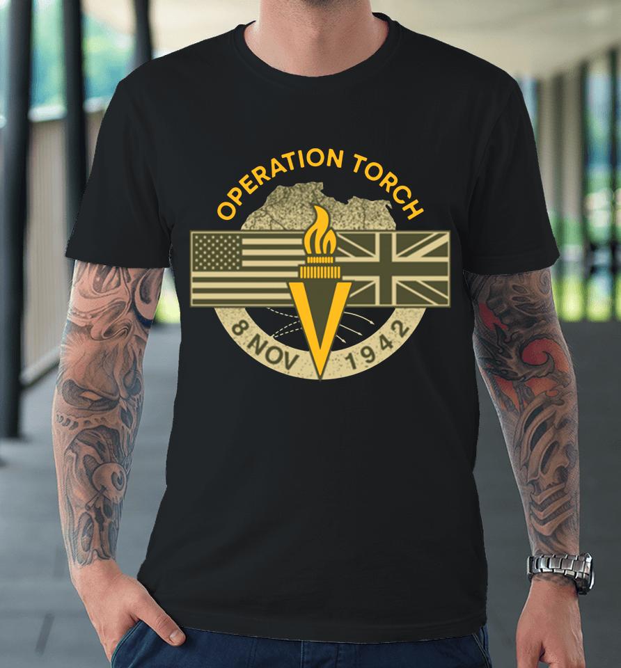 Army Black Knights Operation Torch Old Ironsides Premium T-Shirt