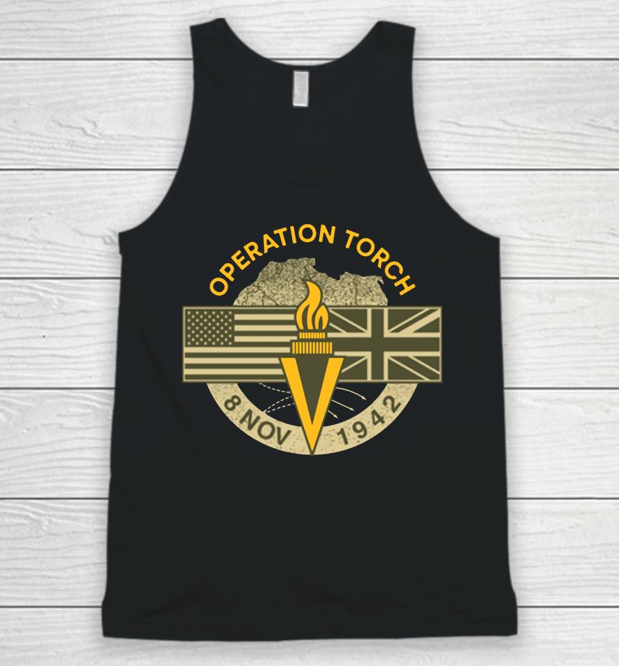 Army Black Knights Operation Torch Old Ironsides Unisex Tank Top