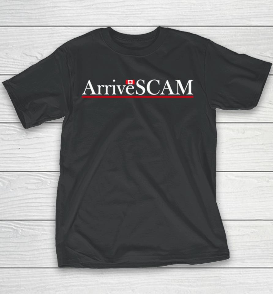 Arrivescam Arrivecan Parody Youth T-Shirt