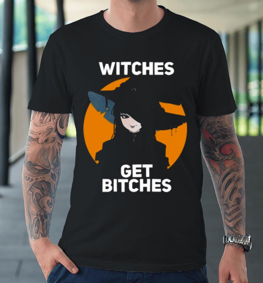 Artemis Of The Blue Witches Get Bitches Orange No Glasses Premium T-Shirt