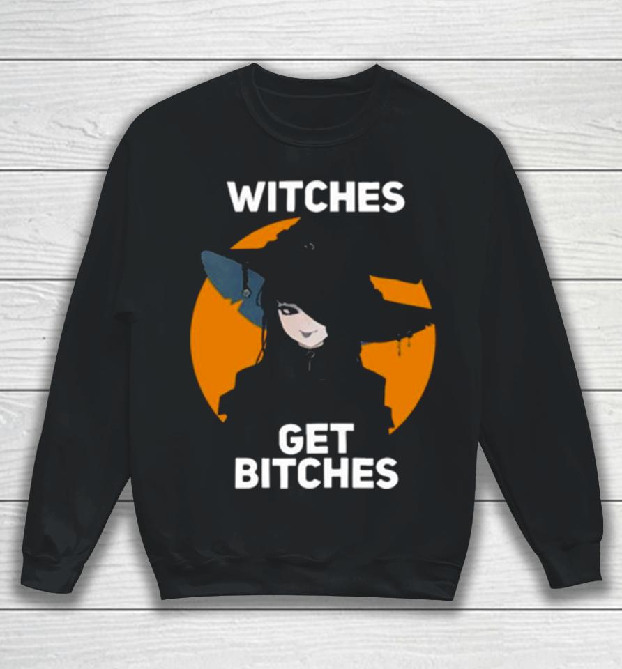 Artemis Of The Blue Witches Get Bitches Orange No Glasses Sweatshirt