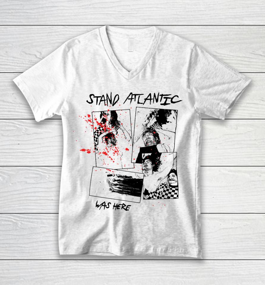 Artistfirst Stand Atlantic Was Here Unisex V-Neck T-Shirt
