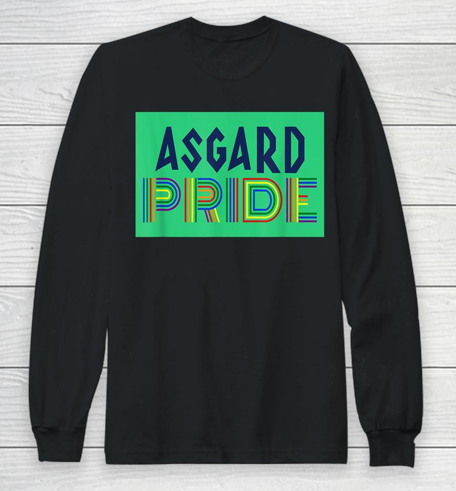 Asgard Pride Rainbow Lgbt Pride Long Sleeve T-Shirt