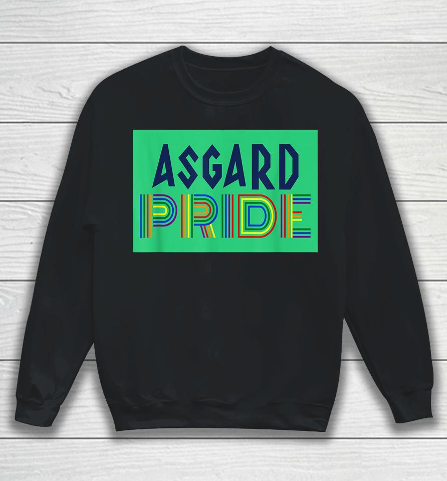 Asgard Pride Rainbow Lgbt Pride Sweatshirt