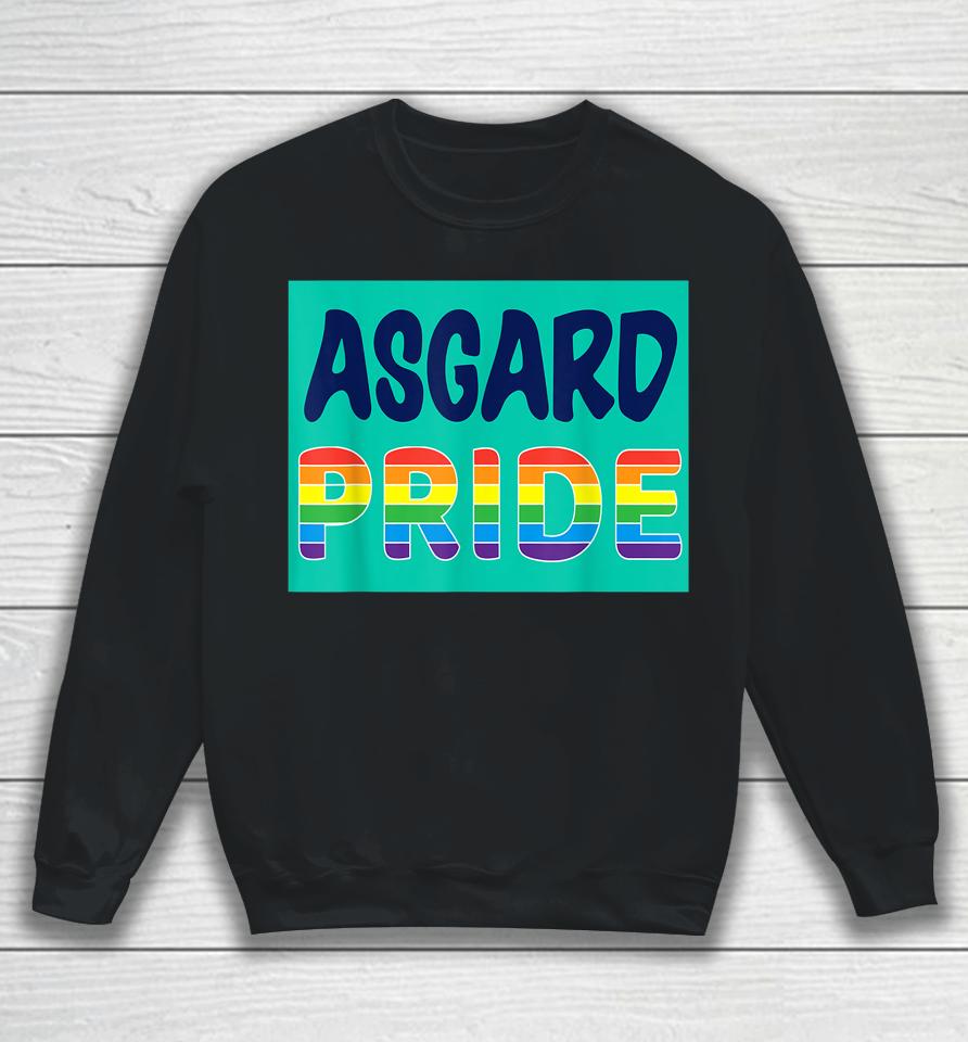 Asgard Pride Rainbow Lgbt Pride Sweatshirt
