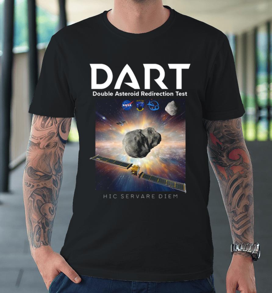 Astronomy Dart Double Asteroid Redirection Test Premium T-Shirt
