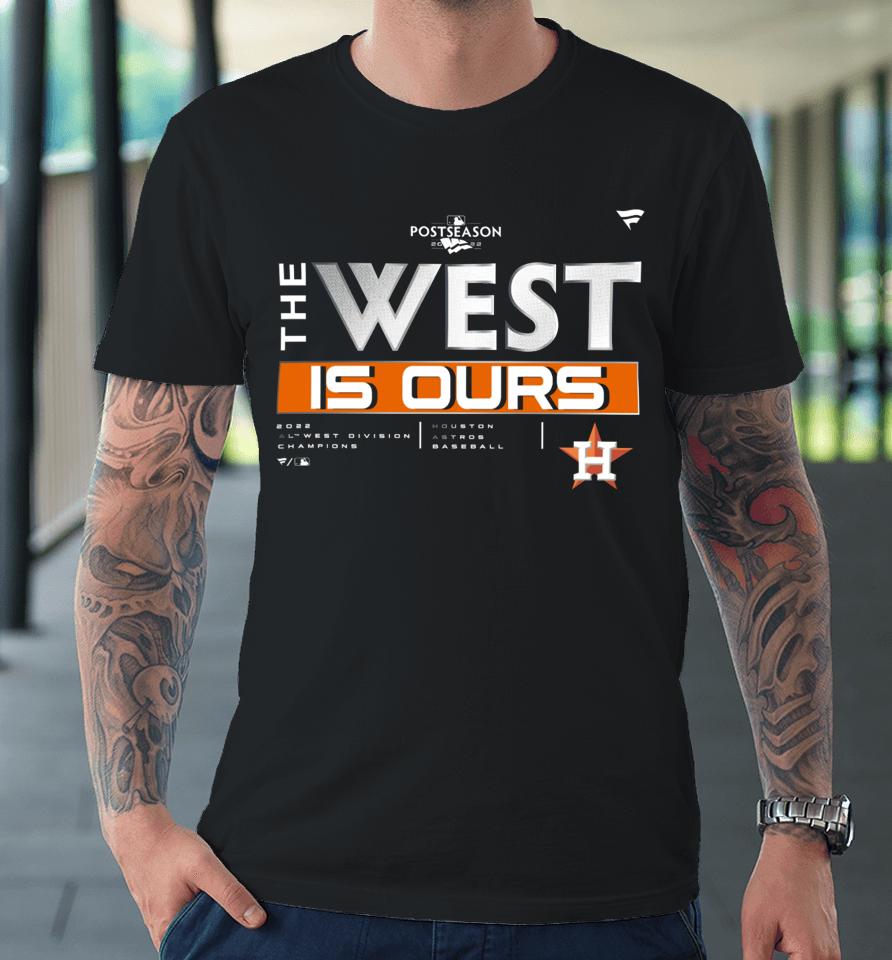 Astros Al West Champions Premium T-Shirt