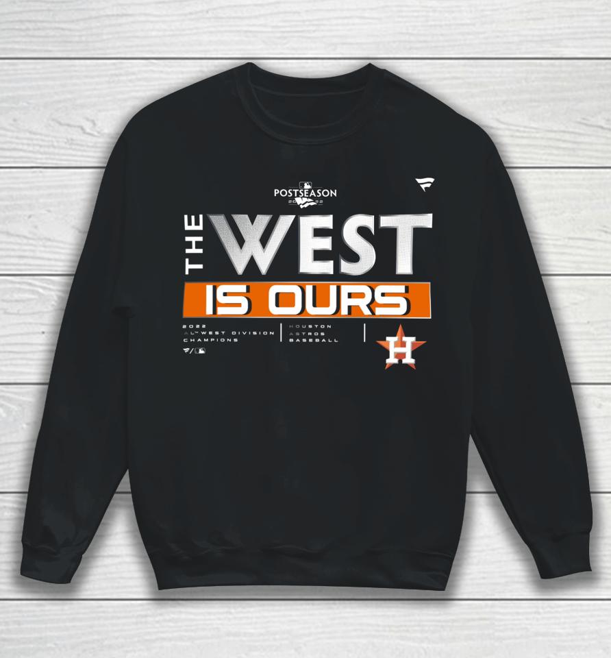 Astros Al West Champions Sweatshirt