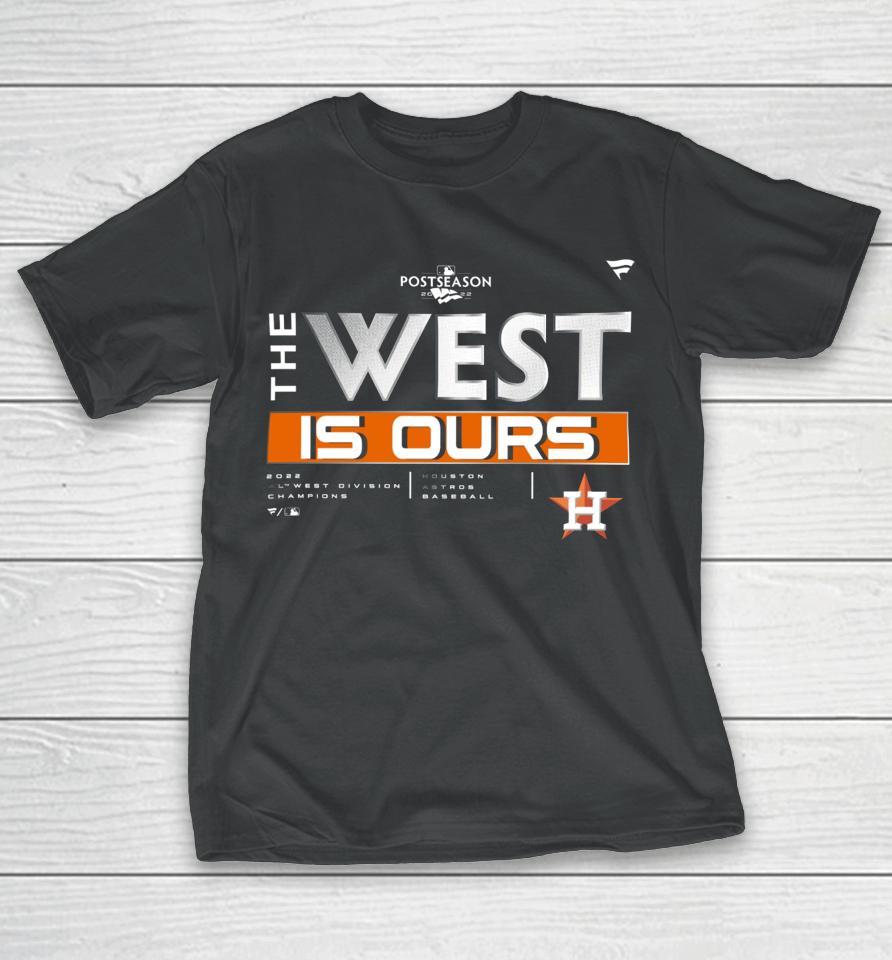 Astros Al West Champions T-Shirt