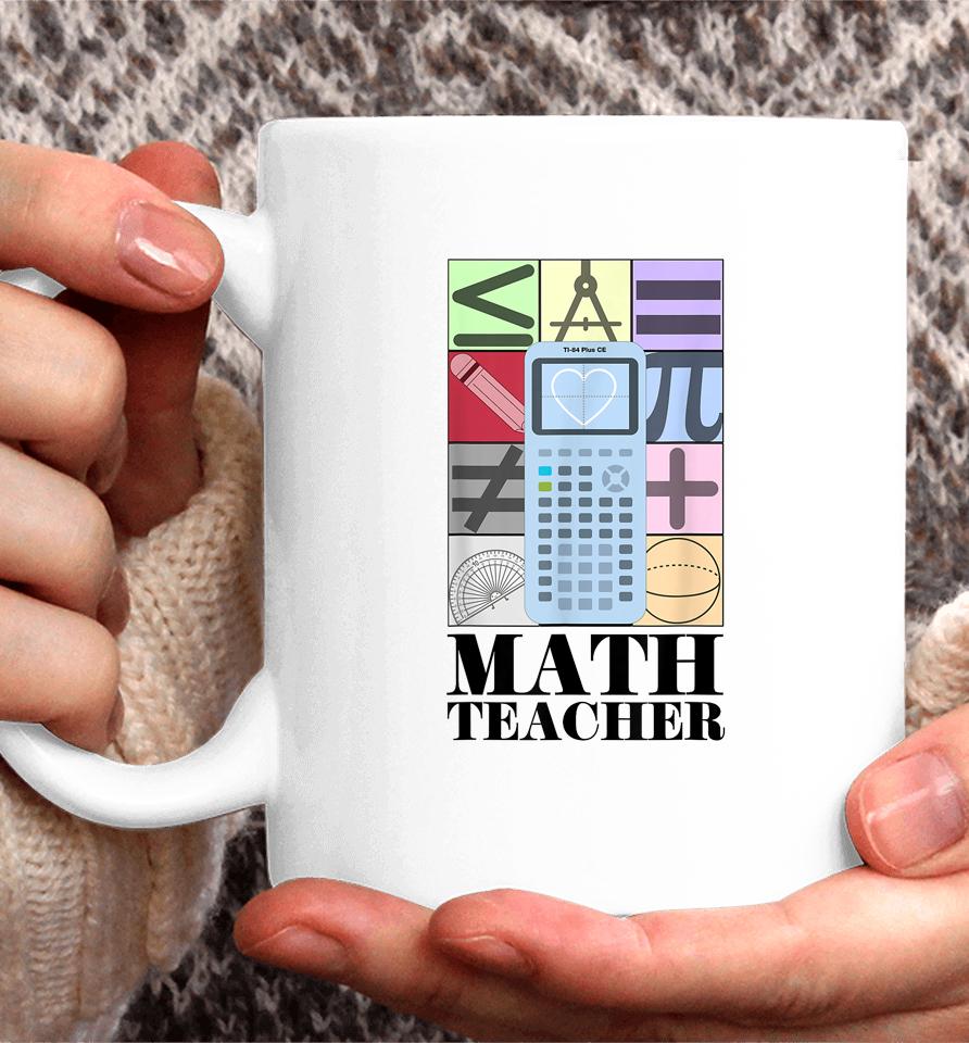 @Iteachalgebra Math Teacher Coffee Mug