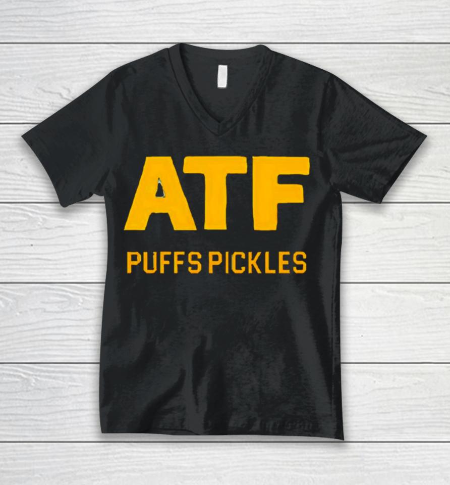 Atf Pickle Puffer Unisex V-Neck T-Shirt