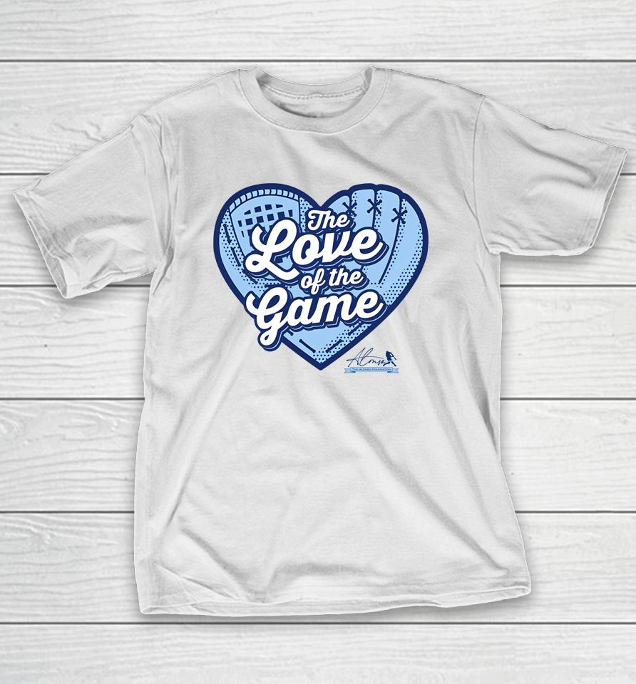 Athlete Logos The Love Of The Game Alonso Foundation T-Shirt