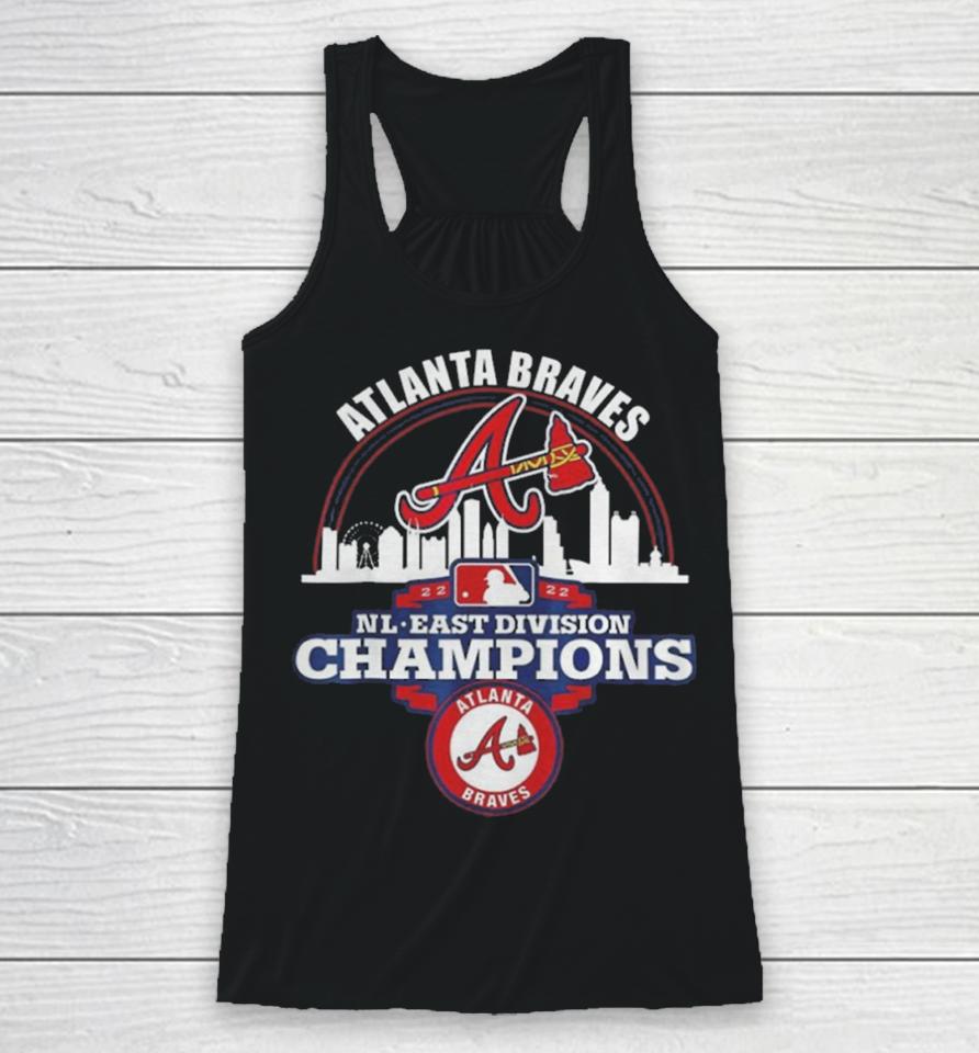 Atlanta Braves 2022 Nl East Division Champions Racerback Tank
