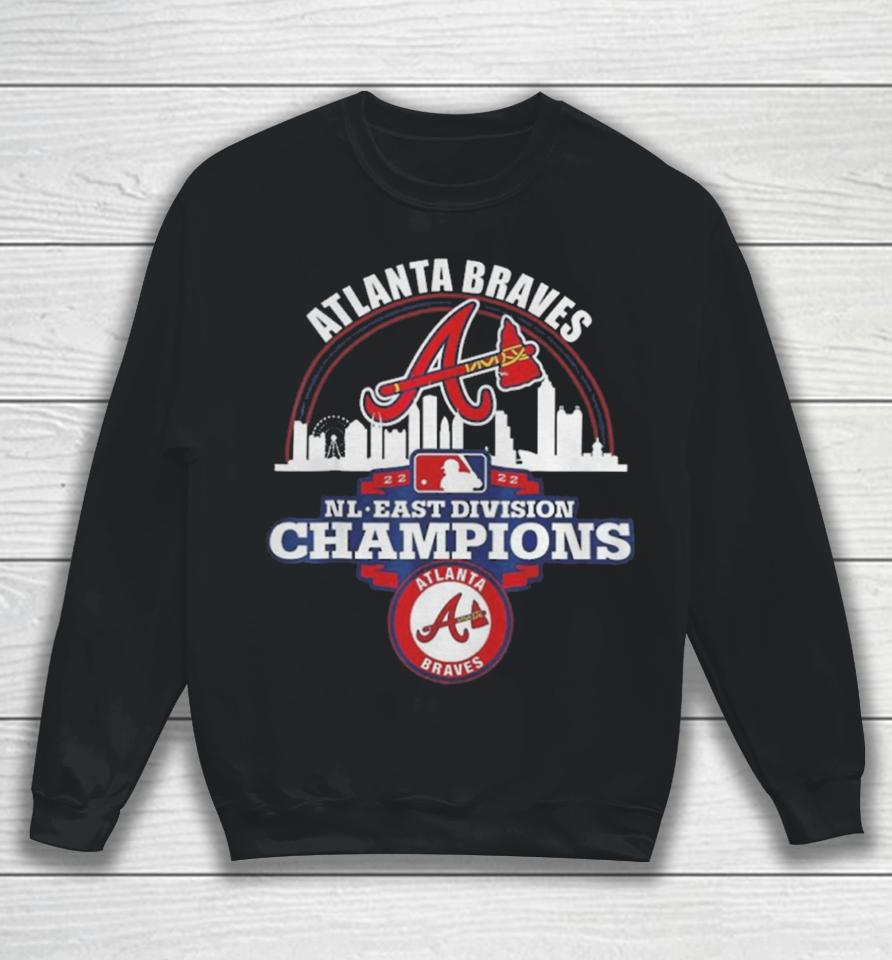 Atlanta Braves 2022 Nl East Division Champions Sweatshirt