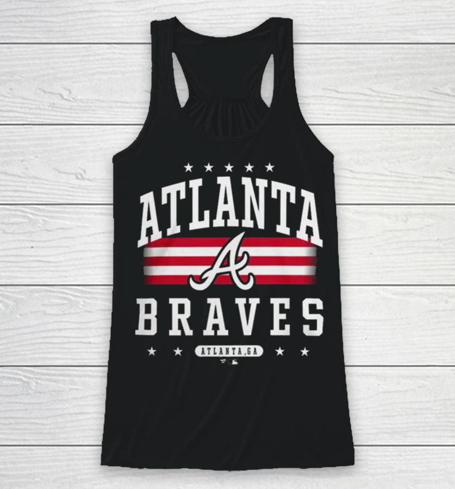 Atlanta Braves Americana Team Atlanta, Ga Logo Racerback Tank