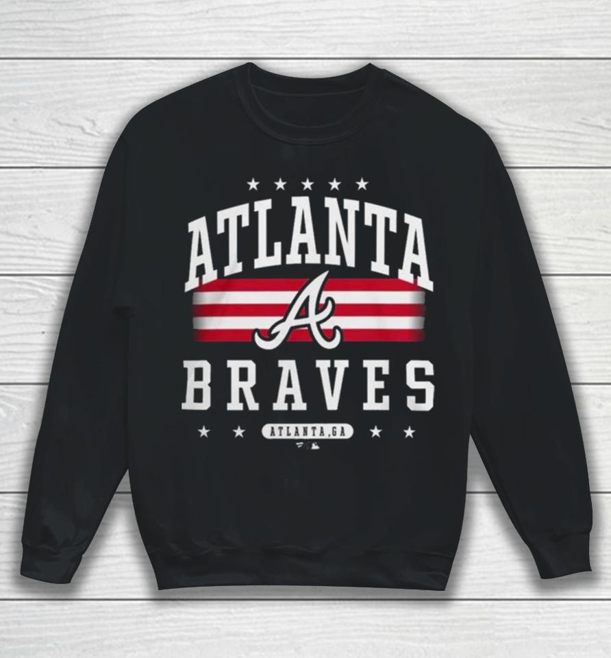 Atlanta Braves Americana Team Atlanta, Ga Logo Sweatshirt