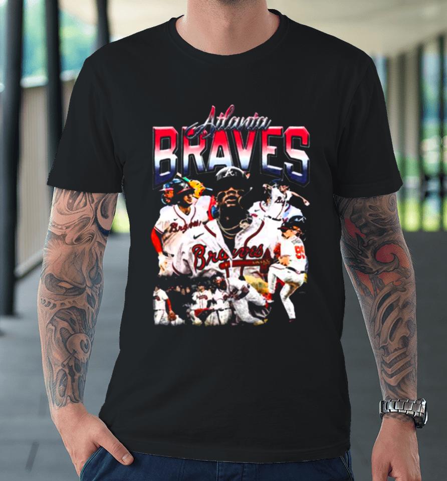 Atlanta Braves Baseball Tee » Vintage Heavyweight Premium T-Shirt