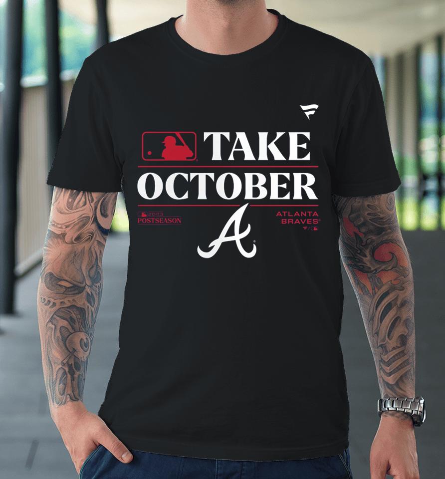 Atlanta Braves Fanatics Branded 2023 Postseason Locker Room Premium T-Shirt